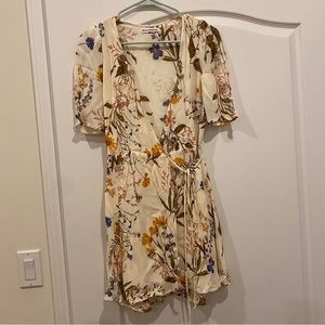 REFORMATION WRAP DRESS